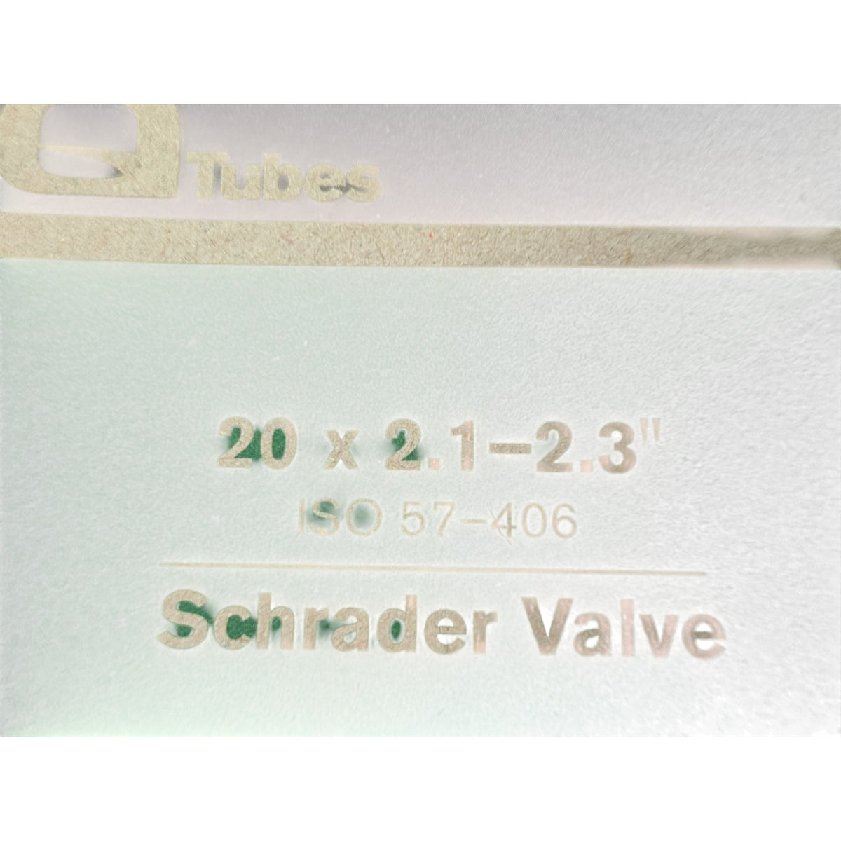 Bicycle Inner Tube, 20 X 2.1-2.3, Schrader Valve
