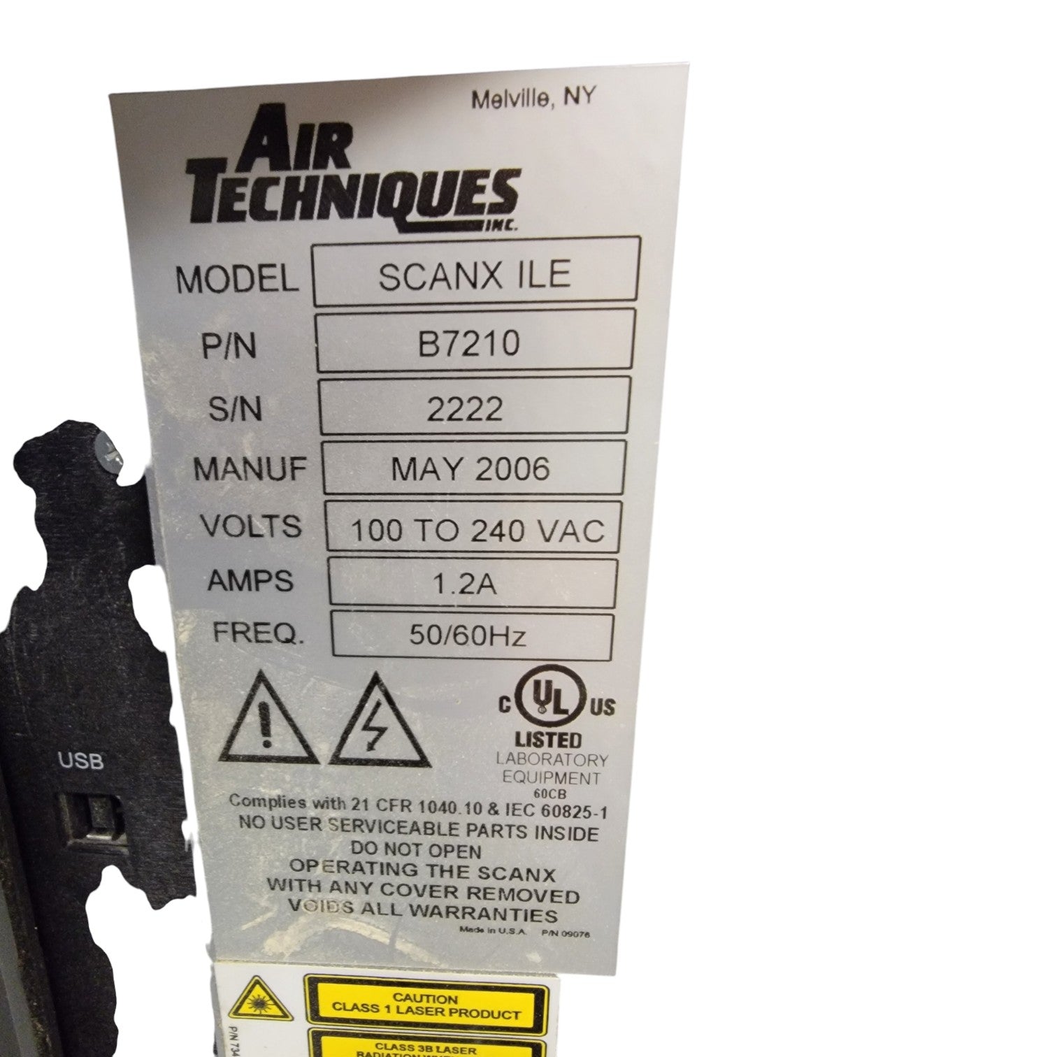 Air Techniques ScanX Phosphor Plate Scanner