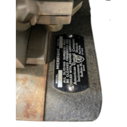 American Optical Microtome Mini Lathe Model 820