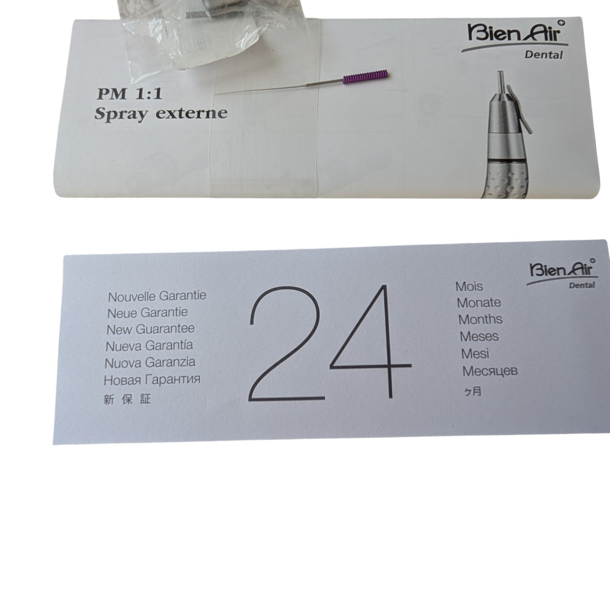 Bien Air PM 1:1 Electric Attachment – Model 1600052-001 - New Sealed Box