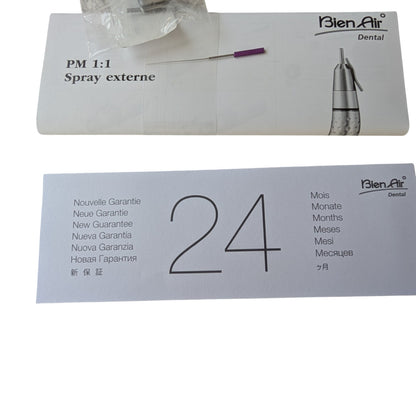 Bien Air PM 1:1 Electric Attachment – Model 1600052-001 - New Sealed Box