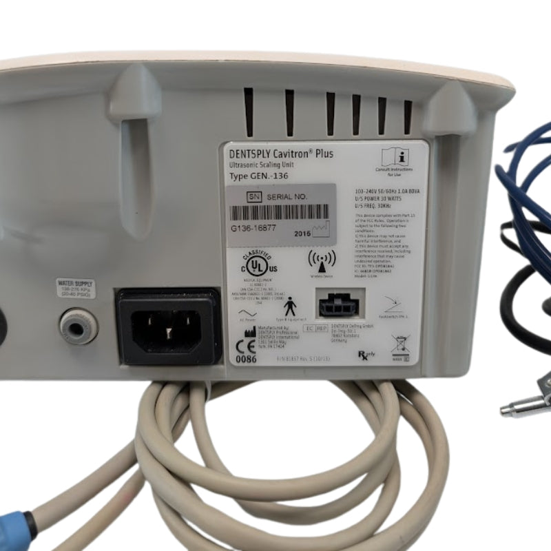 Dentsply Cavitron Plus Ultrasonic Scaling Unit GEN-136 (2013/SN# G136-09997)