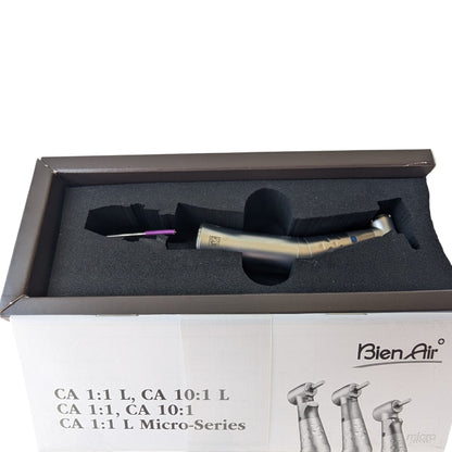 Bien Air CA 1:1 L Micro Series Electric Attachment – Low Speed -Model 1600691-001 -New Sealed Box