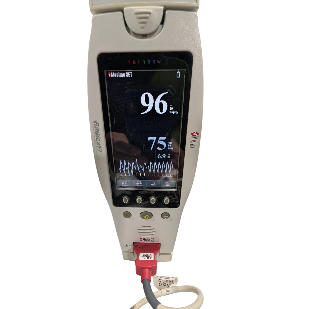 Radical 7 Rainbow Pulse CO Oximeter