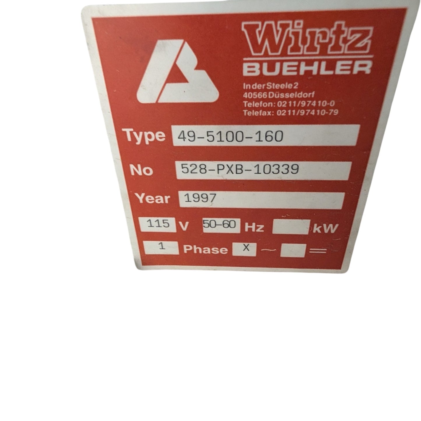 Wirtz Buehler Phoenix Beta Grinder Polisher