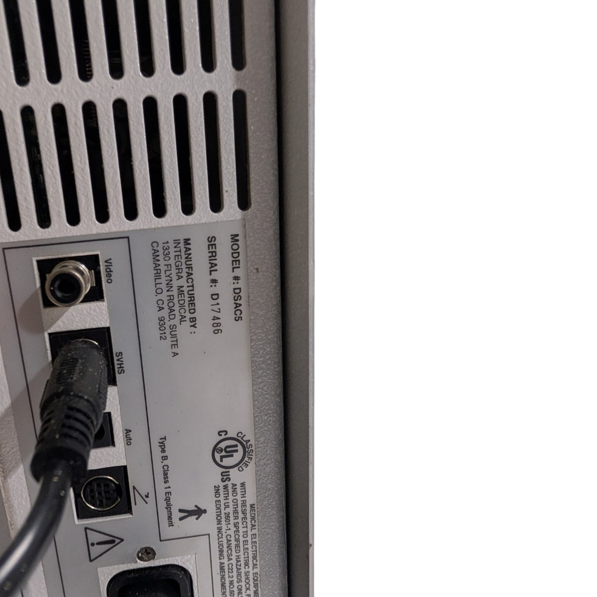 Vipercam by Integra Medical Docking Station (Serial # D17486)