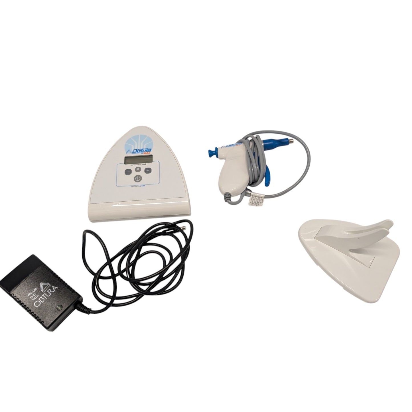 Obtura III max 823-800 Heated Gutta Percha System  (BASE, POWER, GUN, WITH PLUNGER,  STAND / FULL SET) WHITE