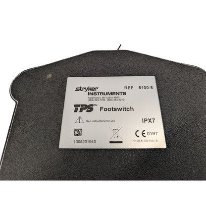 Stryker TPS Surgical Console Footswitch