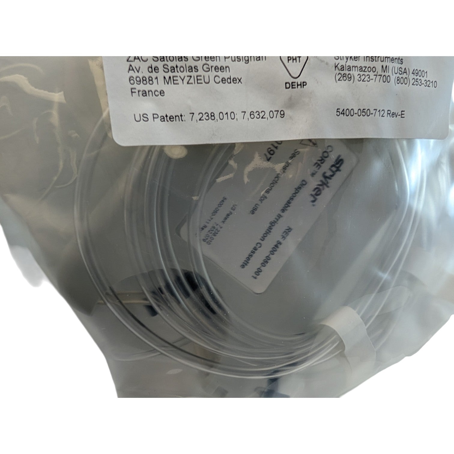 Stryker Core Disposable Irrigation Cassette 5400-050-001 exp 09/2020 sold as a group of 10