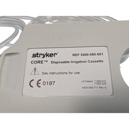Stryker Core Disposable Irrigation Cassette 5400-050-001 exp 09/2020 sold as a group of 10