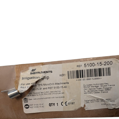 Stryker 5100-15-200 Irrigation Clip