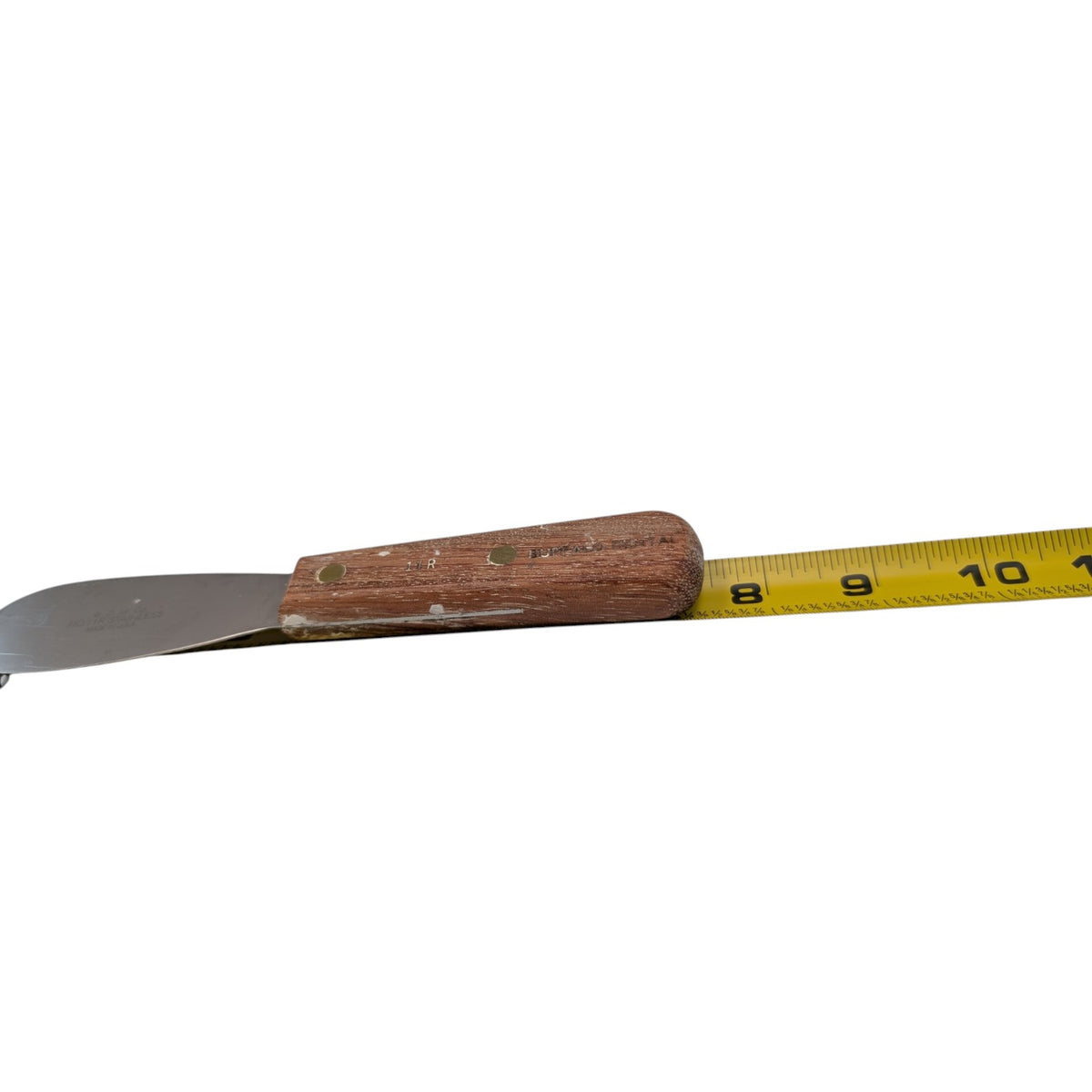 Beavertail Paddle Putty Knives with Wooden Handle, Set of 10