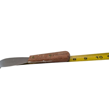 Beavertail Paddle Putty Knives with Wooden Handle, Set of 10