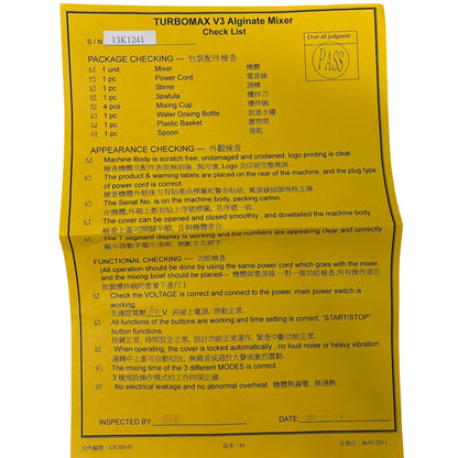 Dentsply Raintree Essix TurboMAX Alginate Auto Mixer
