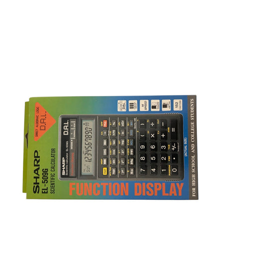 Sharp EL-509G Scientific Calculators, 4-Pack