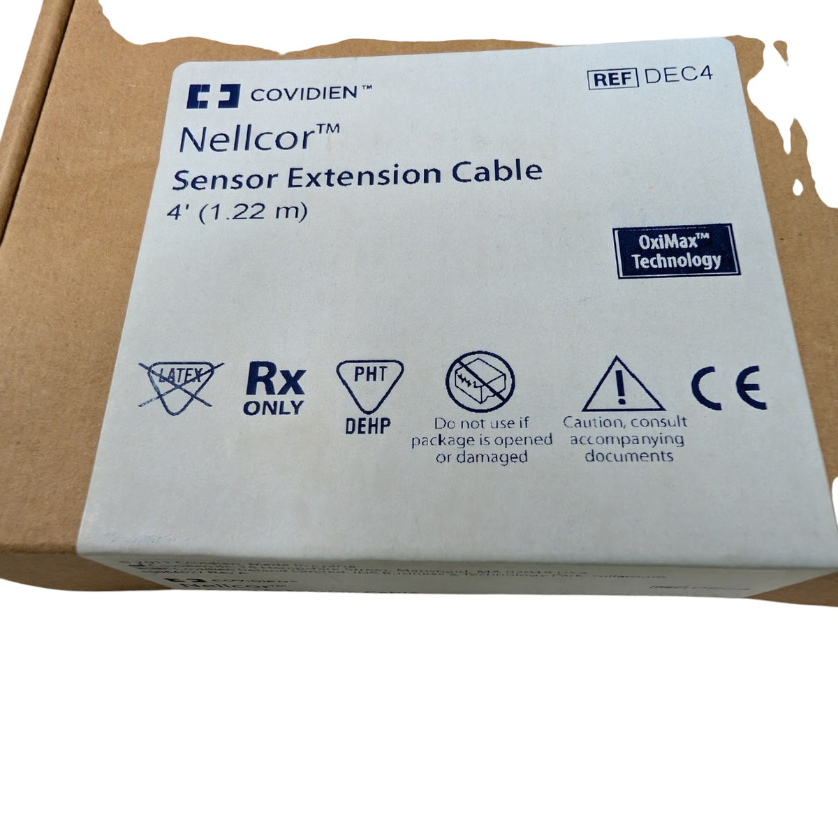 Covidien Nellcor Sensor Extension Cable, 4 Foot