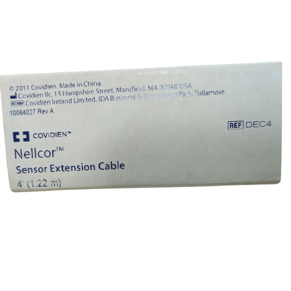 Covidien Nellcor Sensor Extension Cable, 4 Foot