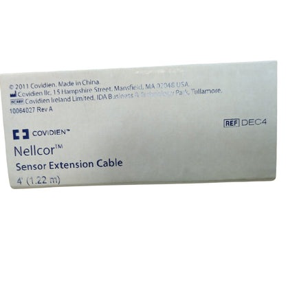 Covidien Nellcor Sensor Extension Cable, 4 Foot