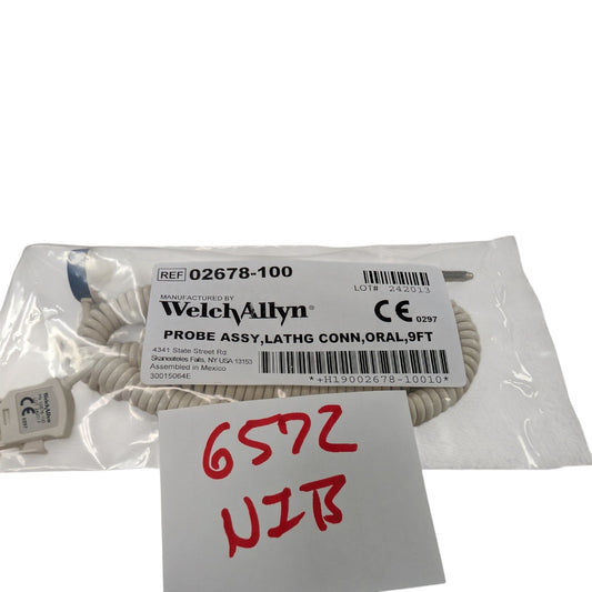 Welch Allyn Oral/axillary Probe and 9 Ft Cord for Spot