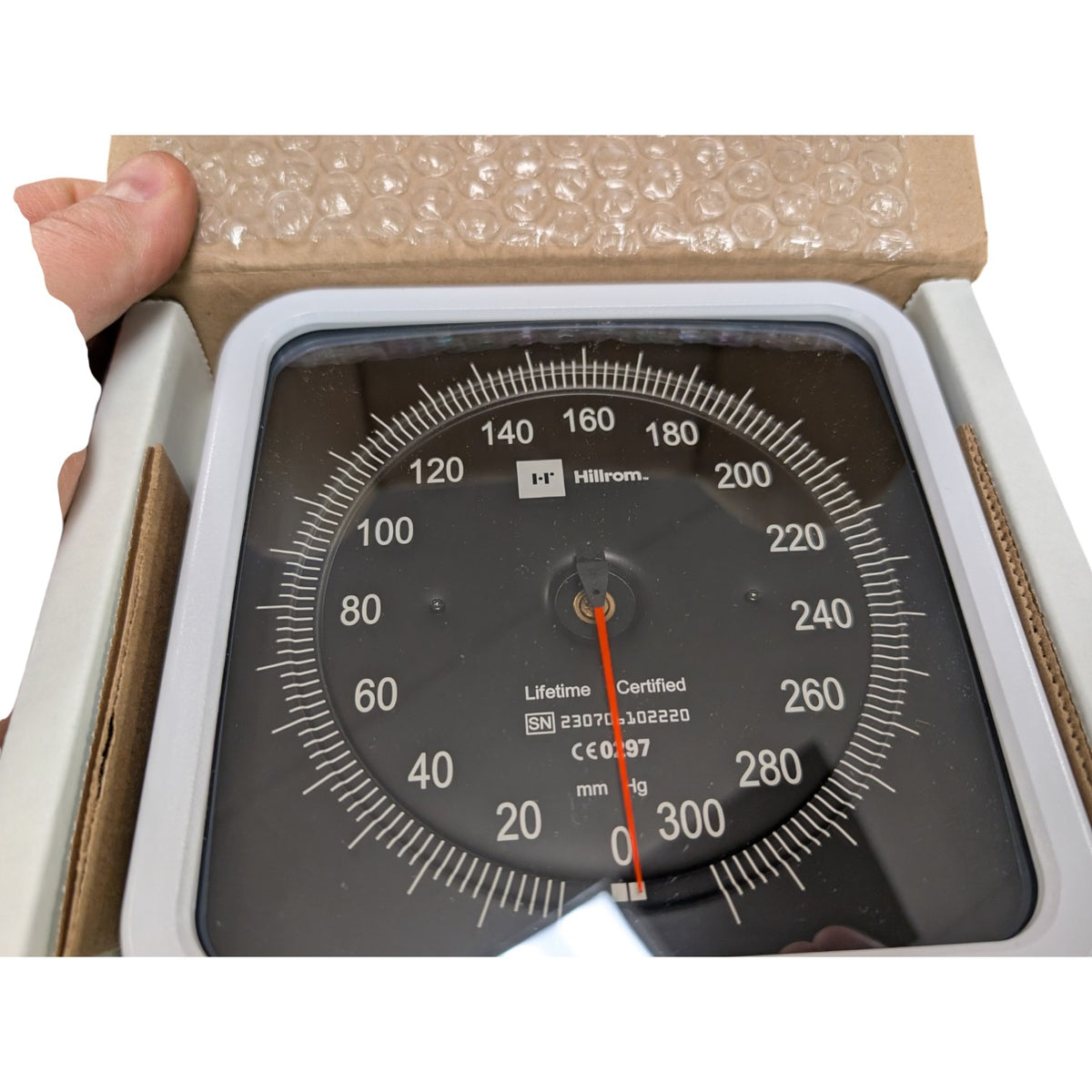 7670-01 adult cuff, Welch Allyn 767 Wall Aneroid Sphygmomanometer, NIB
