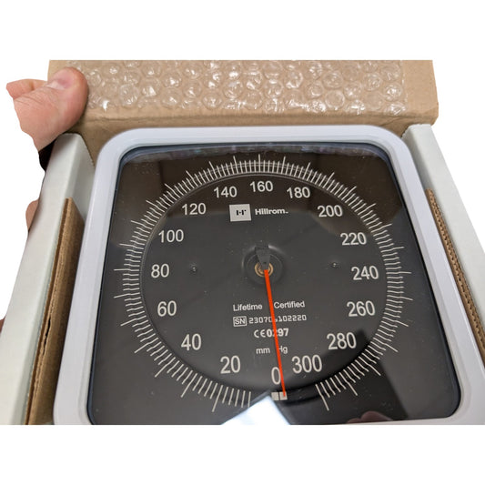 7670-01 adult cuff, Welch Allyn 767 Wall Aneroid Sphygmomanometer, NIB