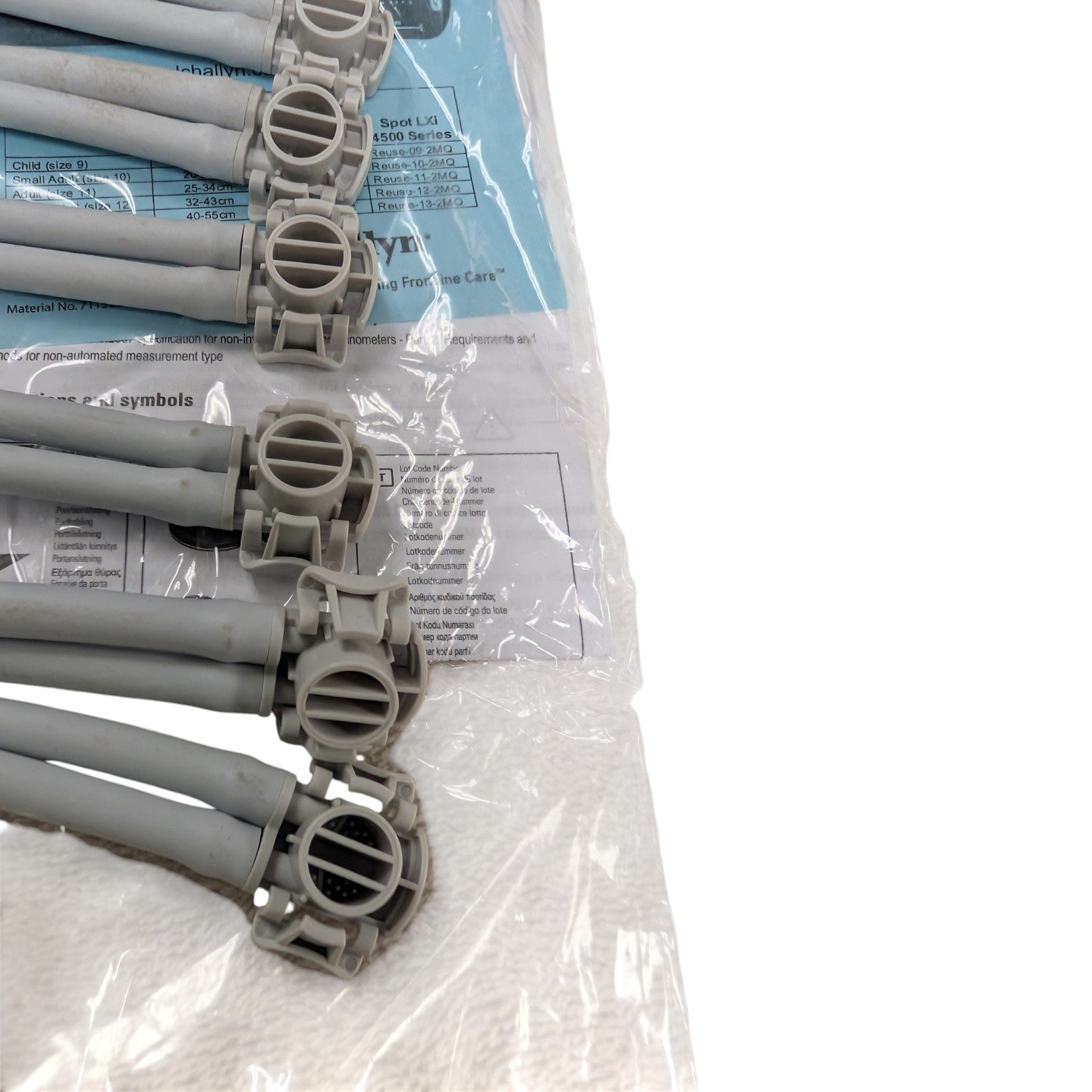 Welch Allyn FlexiPort Two-tube Blood Pressure Cuff Tubing