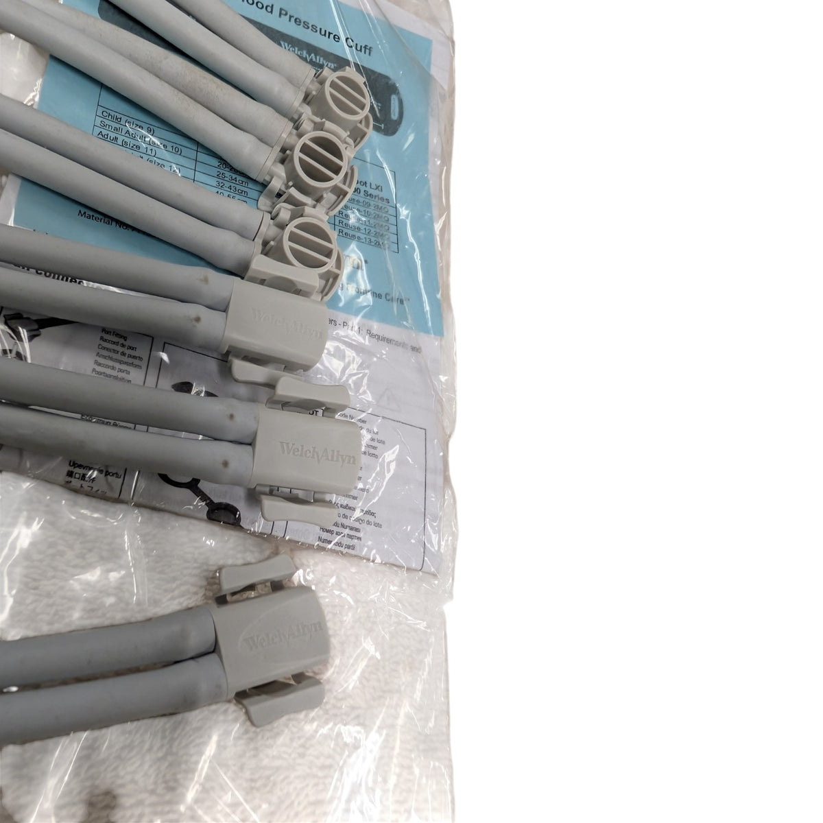Welch Allyn FlexiPort Two-tube Blood Pressure Cuff Tubing
