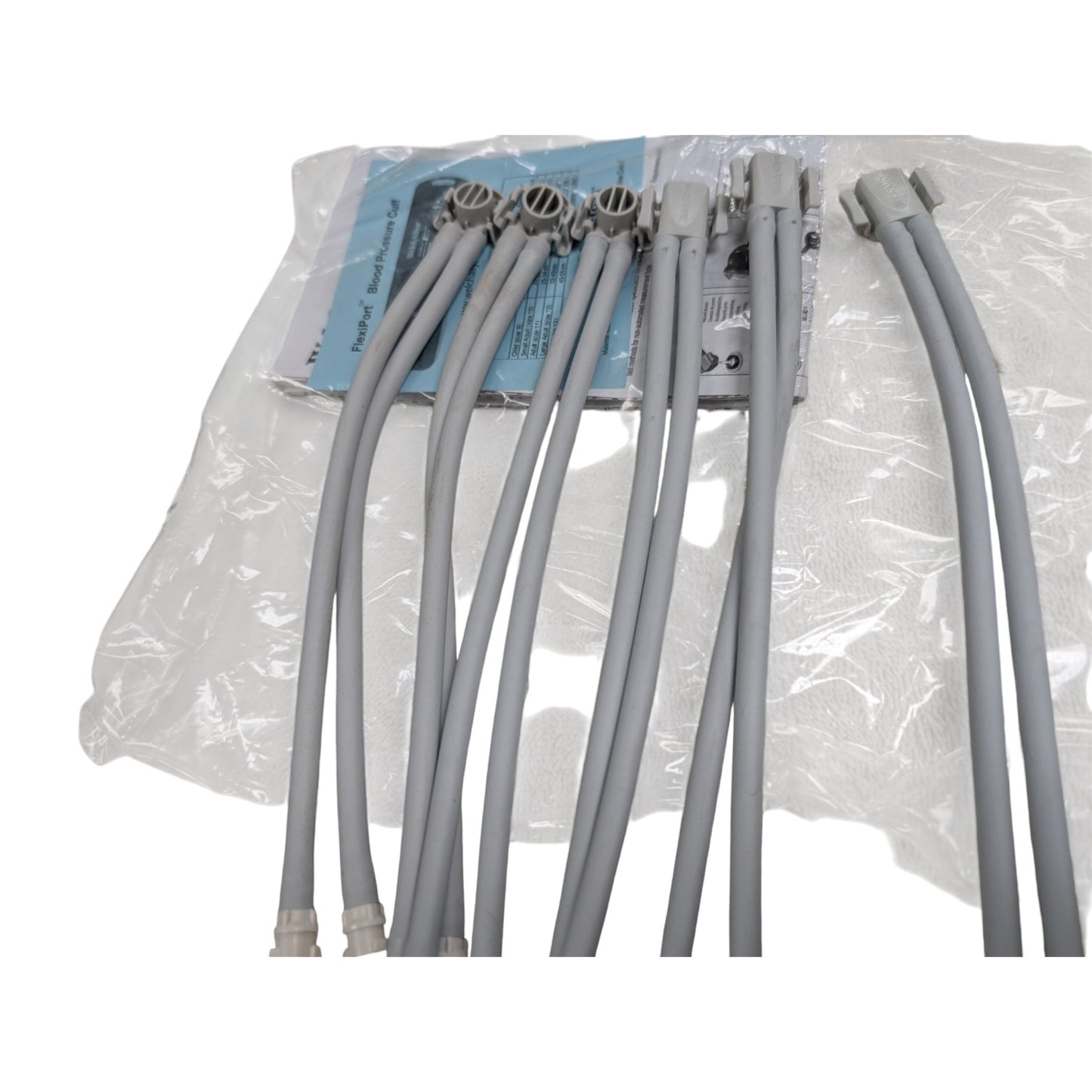 Welch Allyn FlexiPort Two-tube Blood Pressure Cuff Tubing