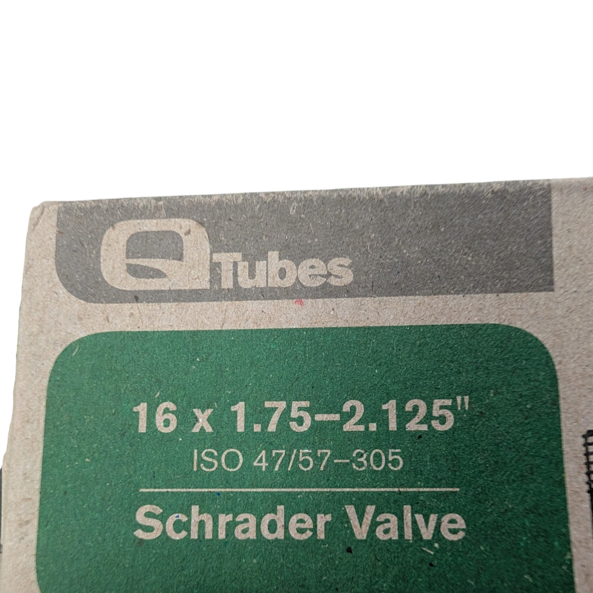 Bicycle Inner Tube, 16 X 1.75-2.125, Schrader Valve