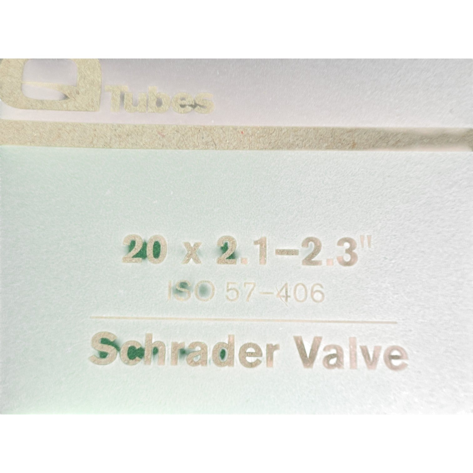 Bicycle Inner Tube, 20 X 2.1-2.3, Schrader Valve