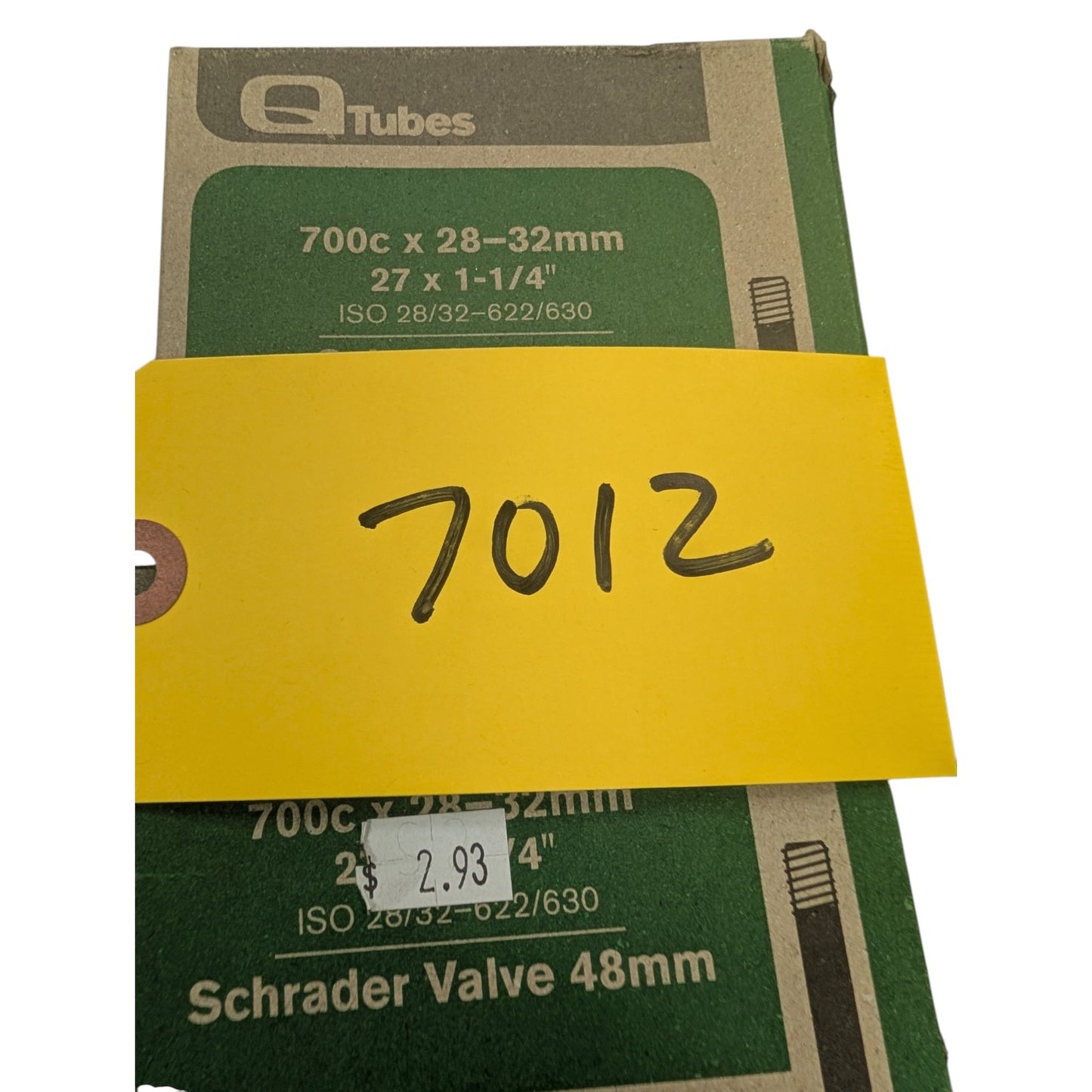 Bicycle Inner Tube, 27 X 1-1/4, Schrader Valve