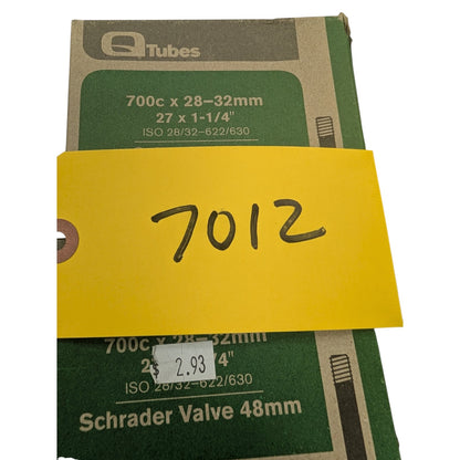 Bicycle Inner Tube, 27 X 1-1/4, Schrader Valve