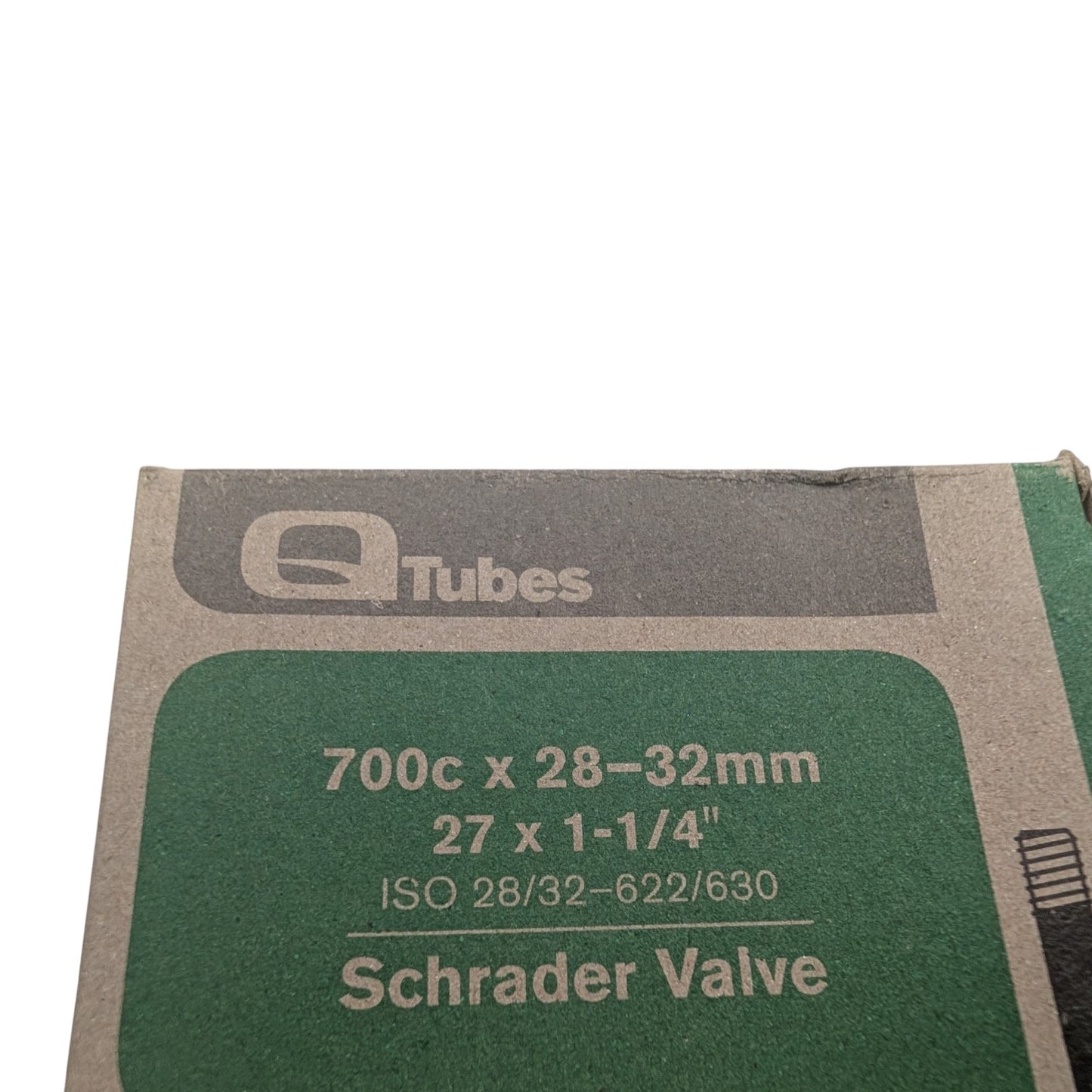 Bicycle Inner Tube, 27 X 1-1/4, Schrader Valve