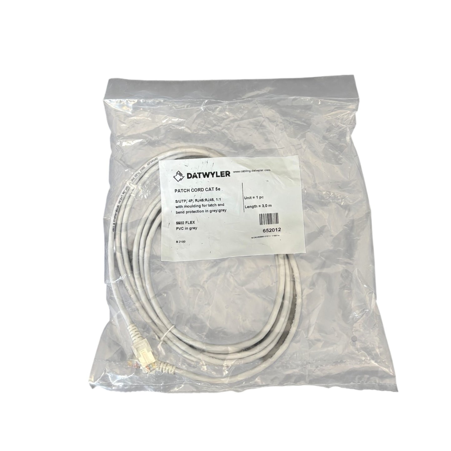 Cat5e S/UTP Patch Cord