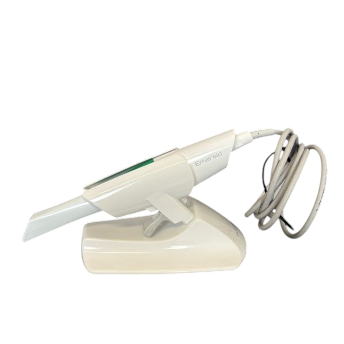 Planmeca Emerald SN 411617, Includes base, tip, and cable