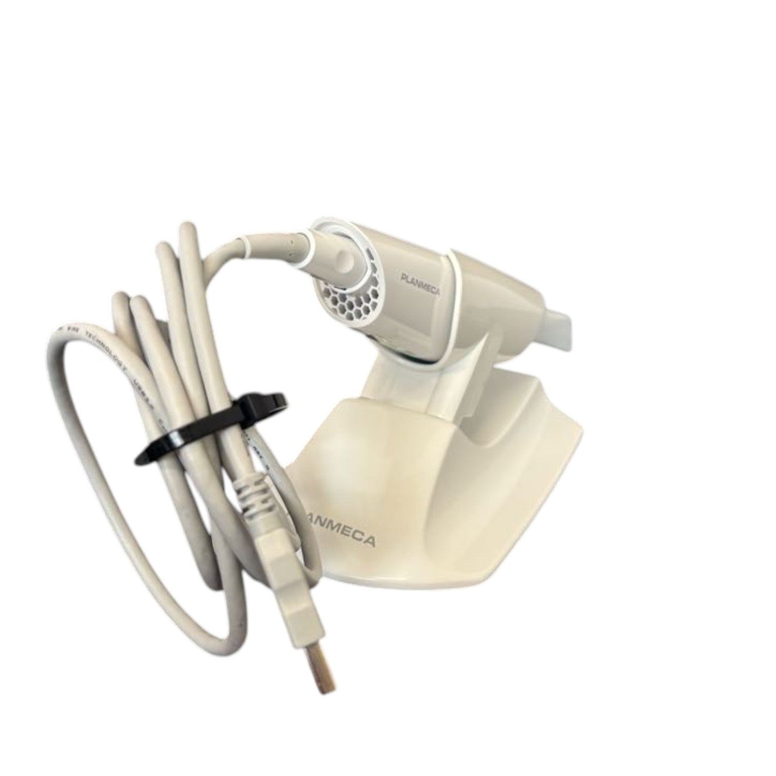 Planmeca Emerald SN 411617, Includes base, tip, and cable