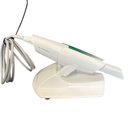 Planmeca Emerald SN 411777, Includes base, tip, and cable