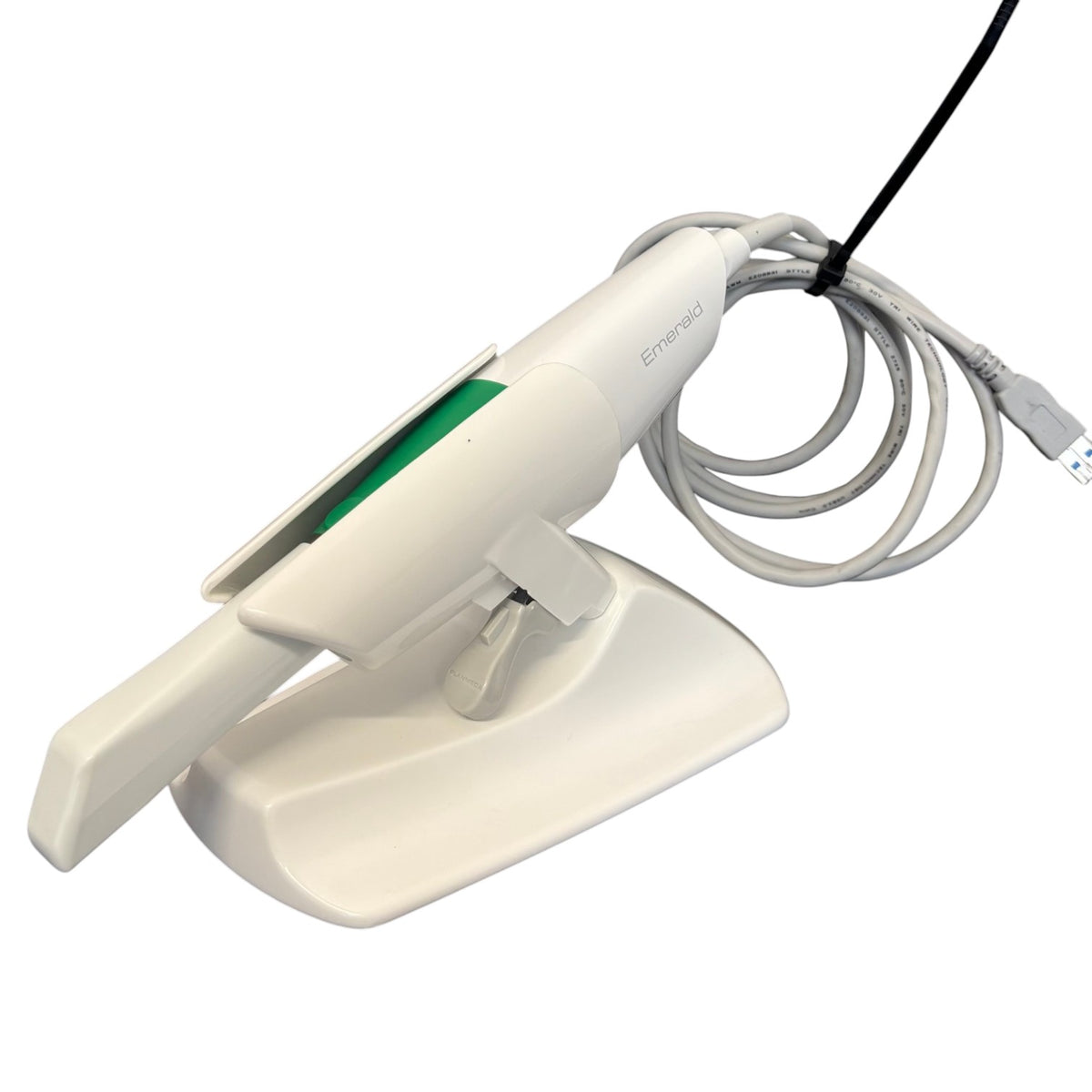 Planmeca Emerald SN 411777, Includes base, tip, and cable