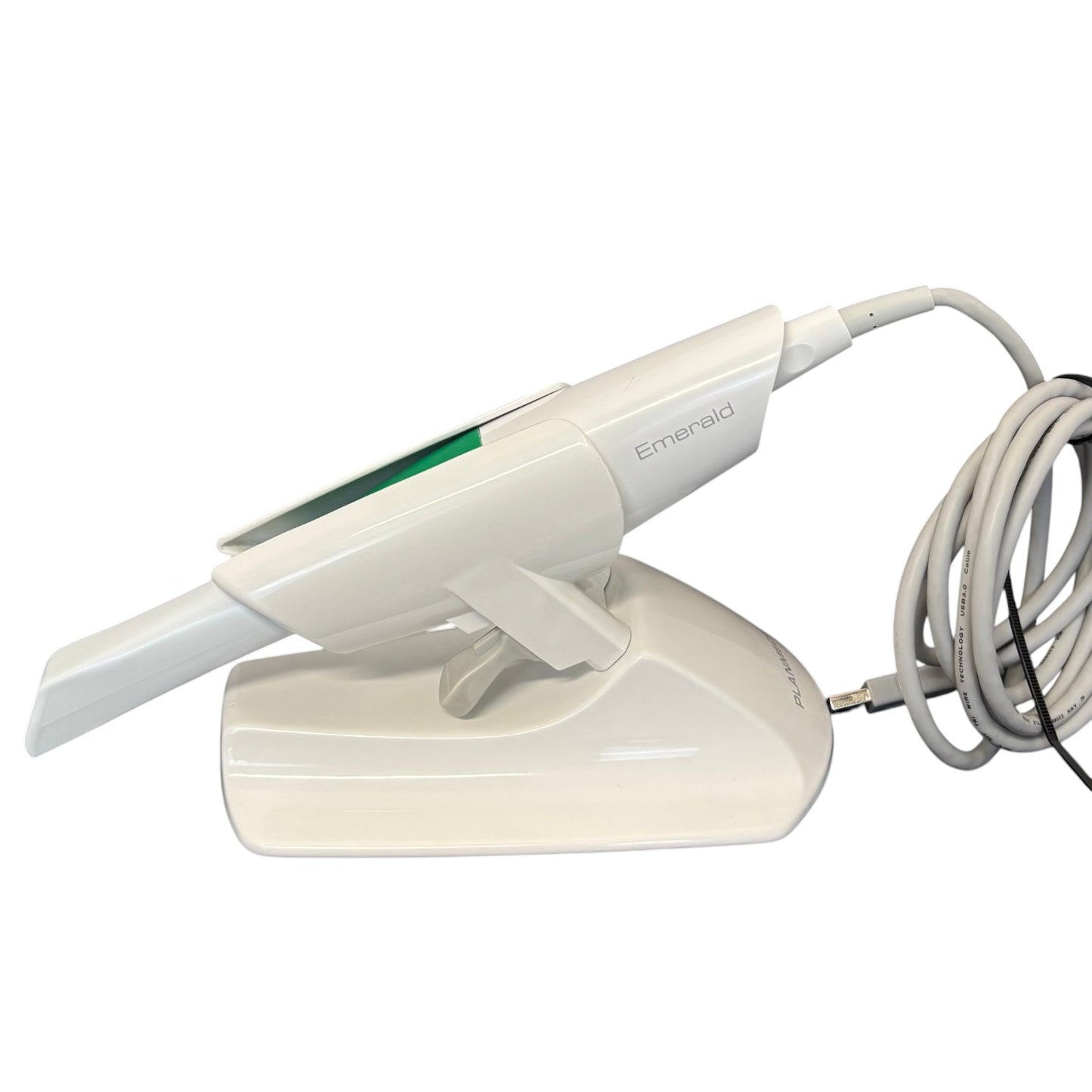 Planmeca Emerald SN 411758, Includes base, tip, and cable