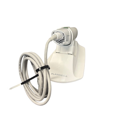 Planmeca Emerald SN 411758, Includes base, tip, and cable