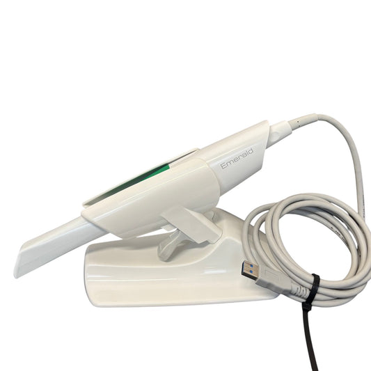 Planmeca Emerald SN 412015, Includes base, tip, and cable