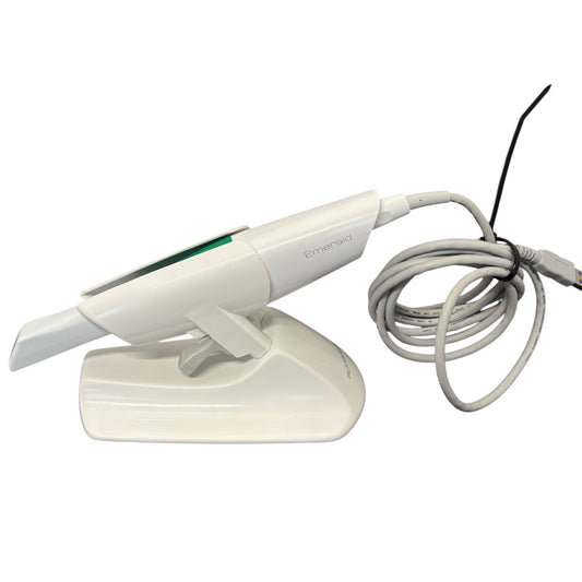 Planmeca Emerald SN 412719, Includes base, tip, and cable
