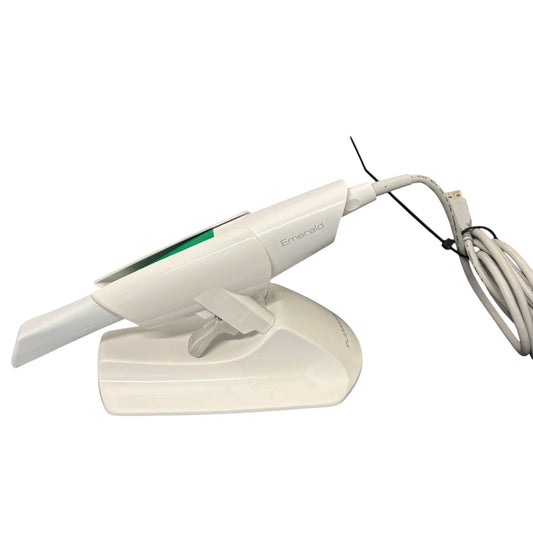 Planmeca Emerald SN 412008, Includes base, tip, and cable