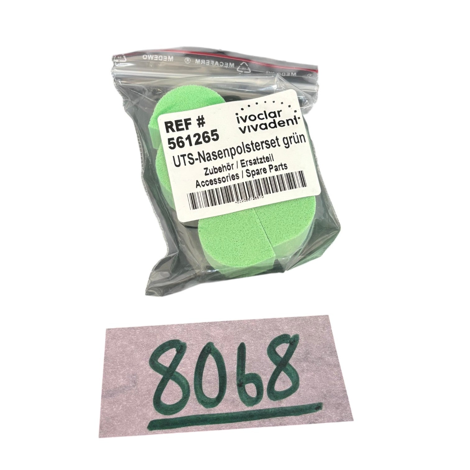 Ivoclar Vivadent Nose Pads, Green