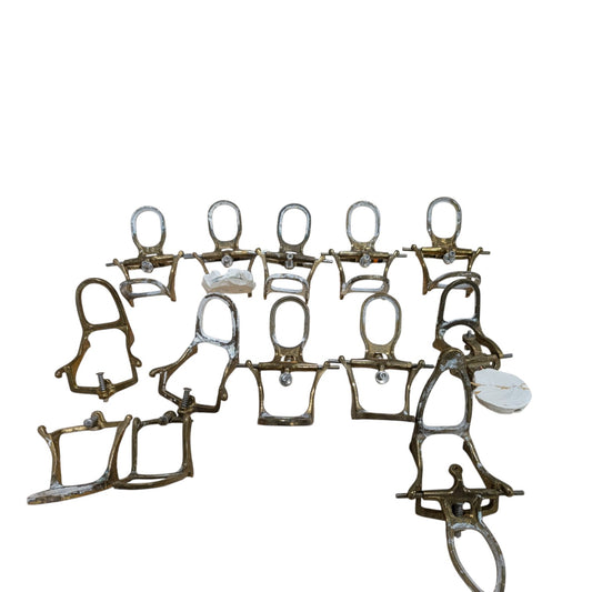 Brass Plaster Casting Form Stands