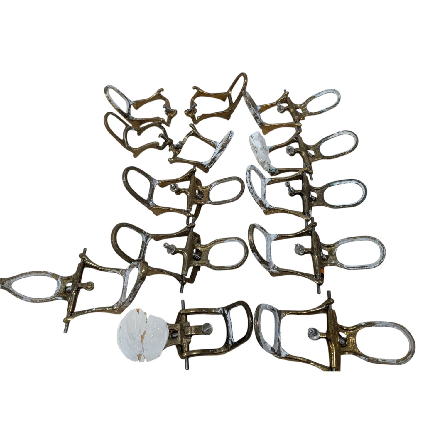Brass Plaster Casting Form Stands