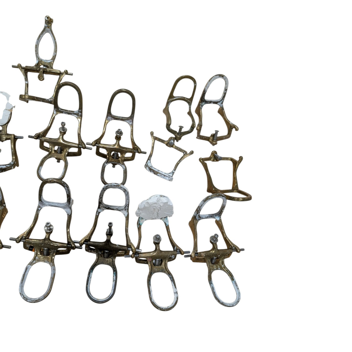 Brass Plaster Casting Form Stands