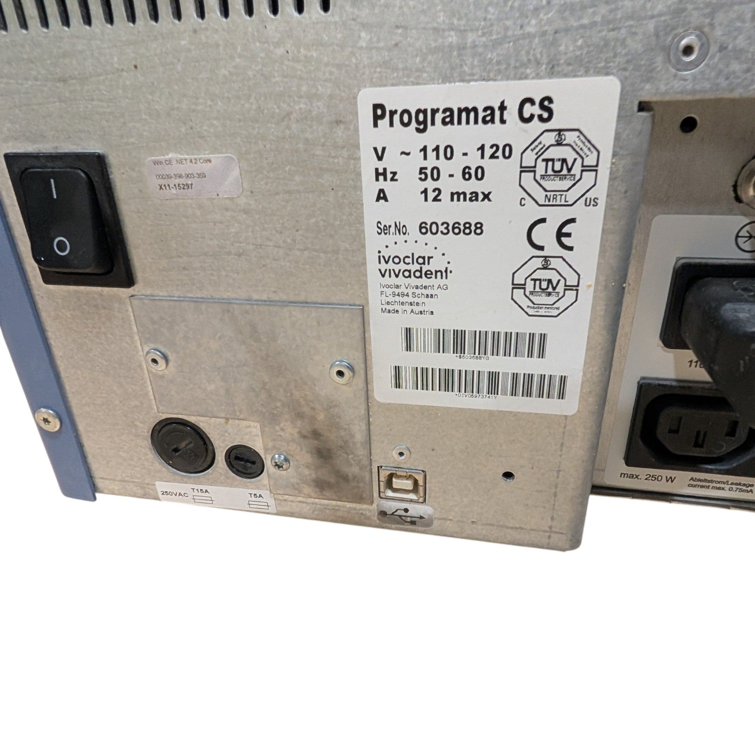 Ivoclar Vivadent Programat CS, SN 603688