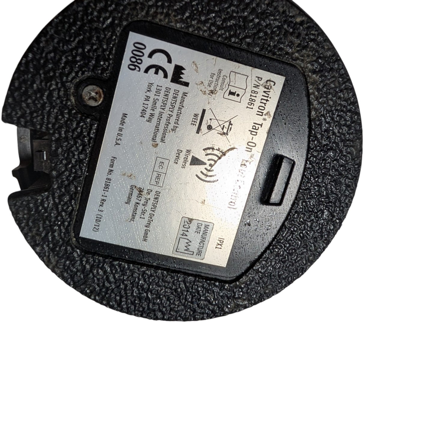 Dentsply Cavitron Round Tap-on Foot Pedal