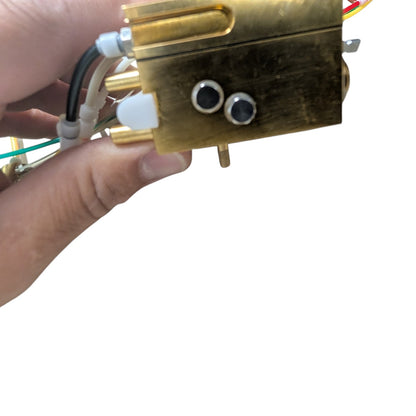 A-dec Performer Brass Block 38.1817.00, 3-Valve with Hold-Back Air Manifold